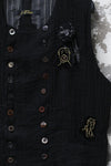 ARCHIVIO J.M.Ribot hand-decorated waistcoat GL08/LB/TOPPE